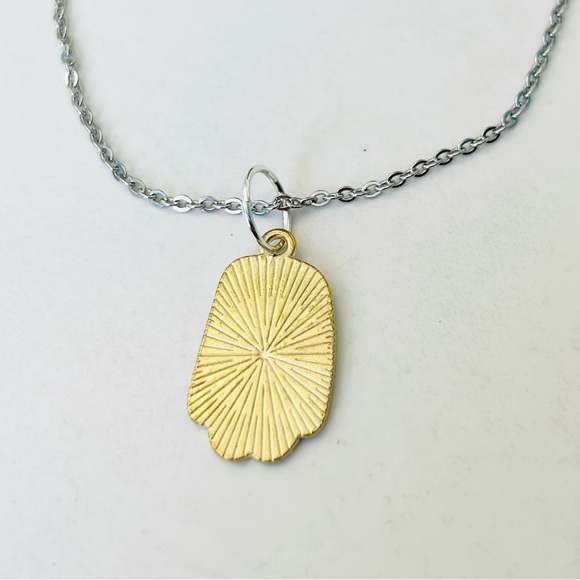 Bunny Paw Pendant, Handmade by Wandering Bunny LLC - Picture 3 of 7